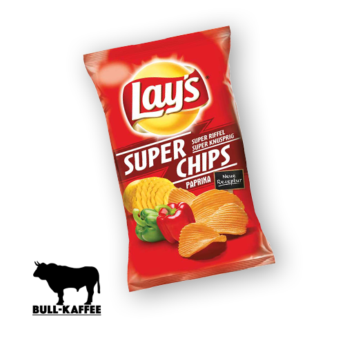 Lay's Chips Super Chips Paprika 175g BullKaffee.de Kaffee